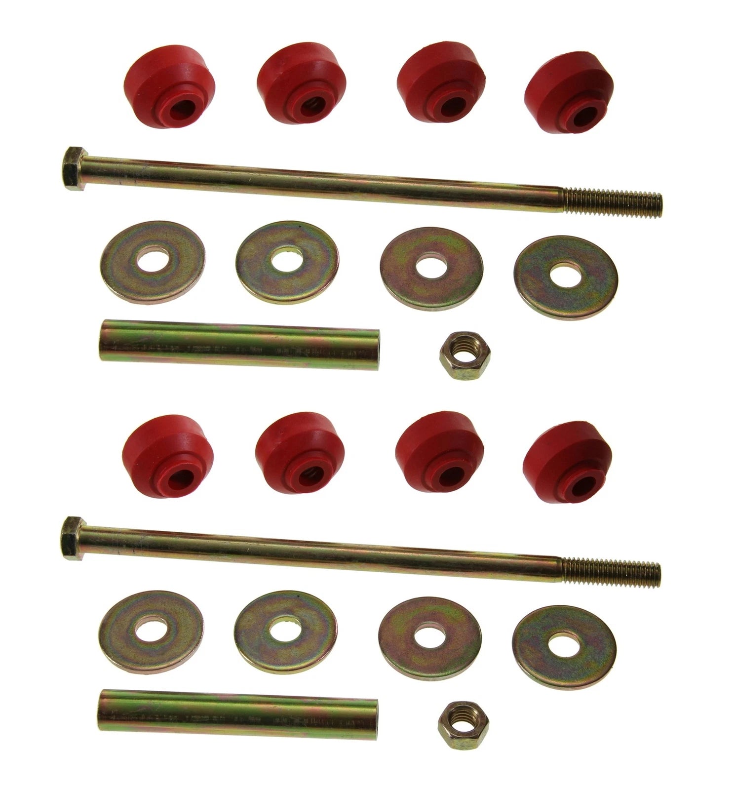 Set of 2 Front Stabilizer Bar Link Kits for Buick Chevy GMC Isuzu Nissan
