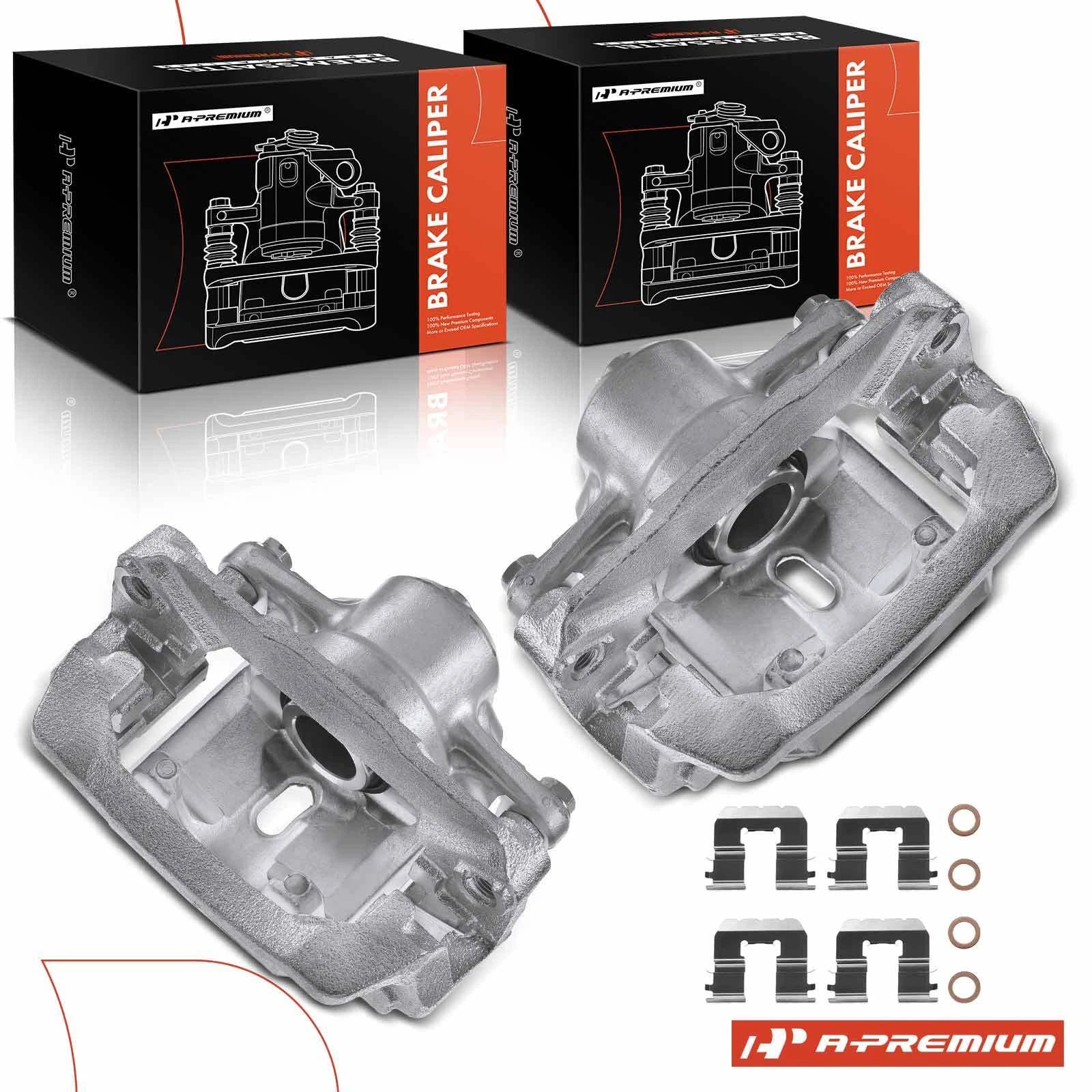 2X Rear Brake Caliper with Bracket for Subaru Outback Legacy (2010–2014)