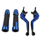 Blue Extendable Brake Clutch Levers for Honda CBR150R CBR250R (2011-2017)