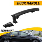 Outside Exterior Door Handle RH Rear for Hyundai Elantra (2011–2016)