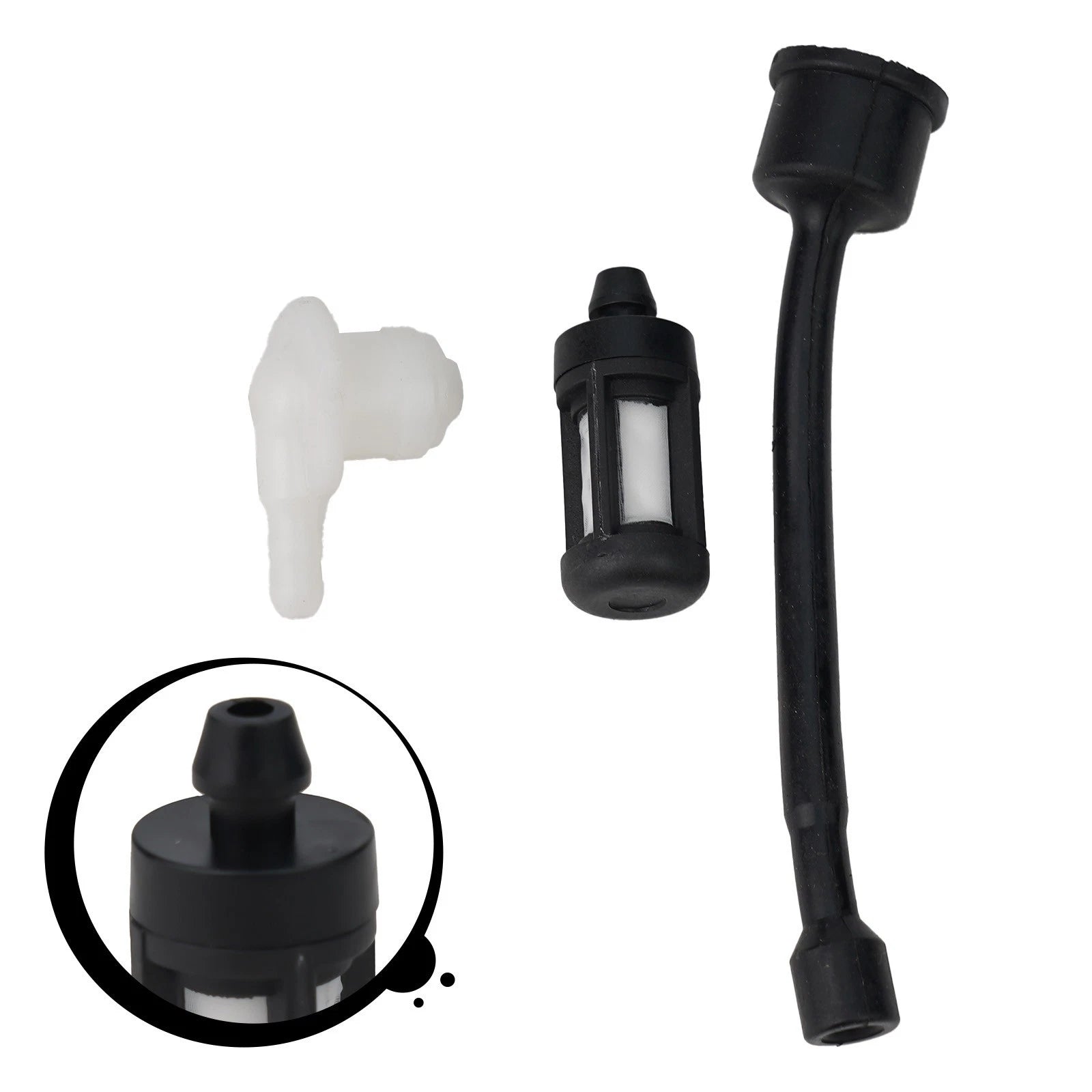 Fuel-Line Filter Elbow Kit for Stihl 050/051/070/075/076/090 (1111/358/7700)
