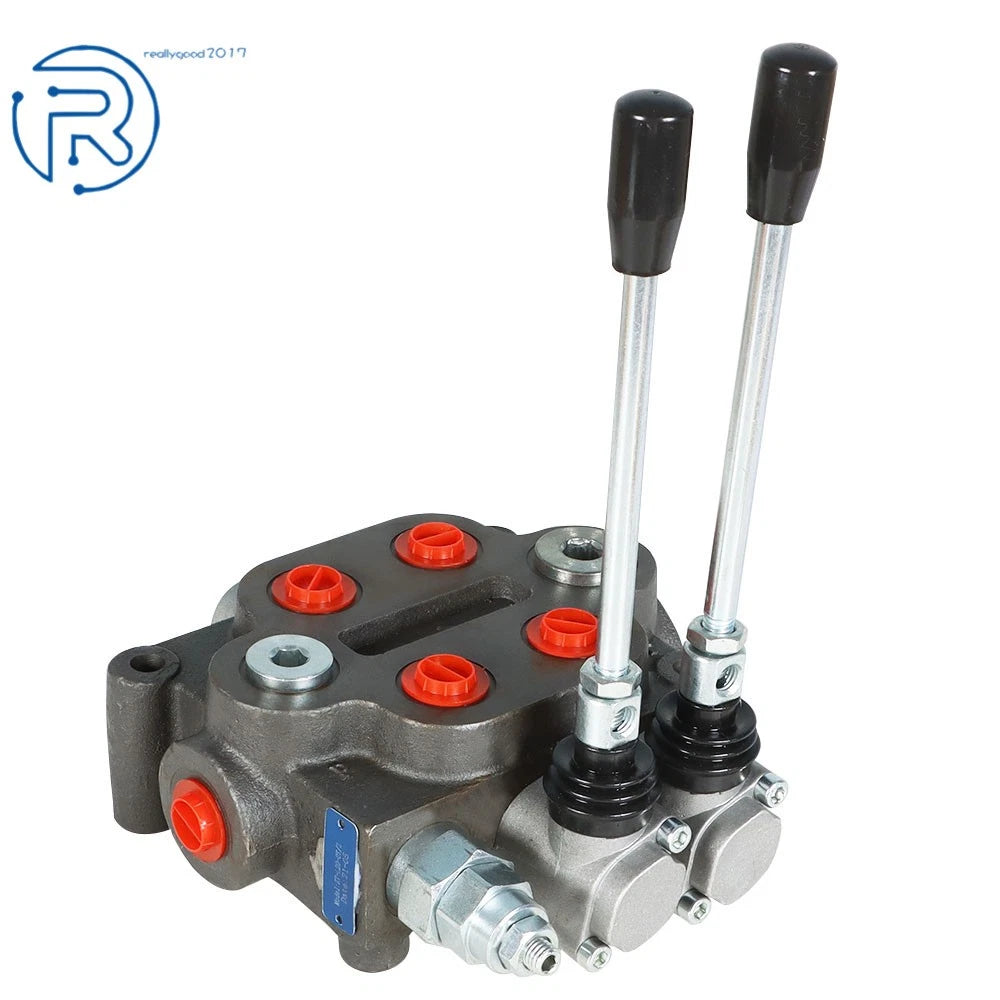2X Hydraulic Directional Control Valve for Tractor (BSPP)