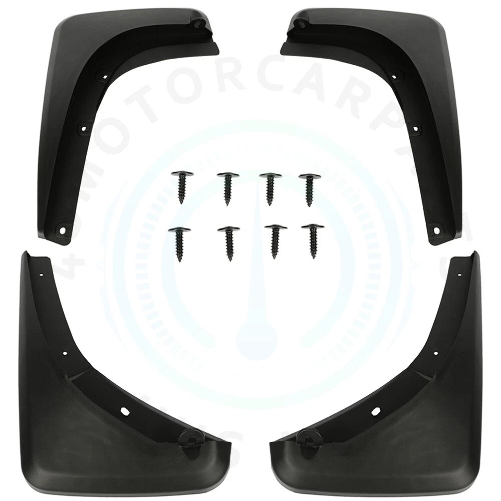 Set of 4 Mud Flaps for Jeep Renegade (2015–2020)