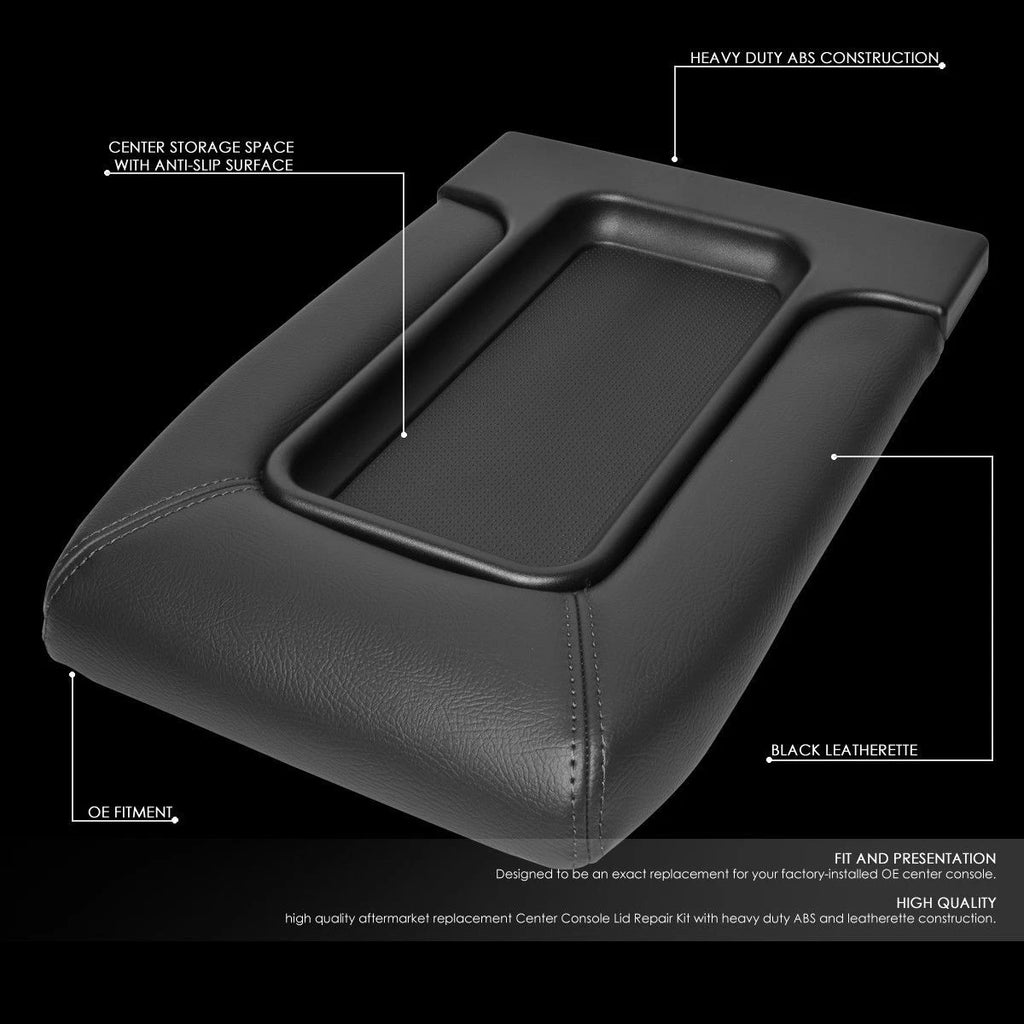 Center Console Lid Arm Rest Latch for Avalanche Silverado Sierra (1999–2007)
