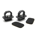 Tie Down Anchors Hooks for Chevy Silverado Pickup Trucks Black