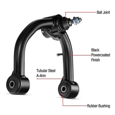 Set of 2 Front Upper Control Arms for Toyota Tacoma (1996–2004) & 4Runner (1996–2002)