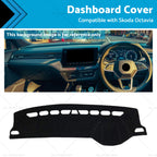 Dash Mat for Skoda Octavia Mk3 (2013–2020) - Black Non-Slip Cover