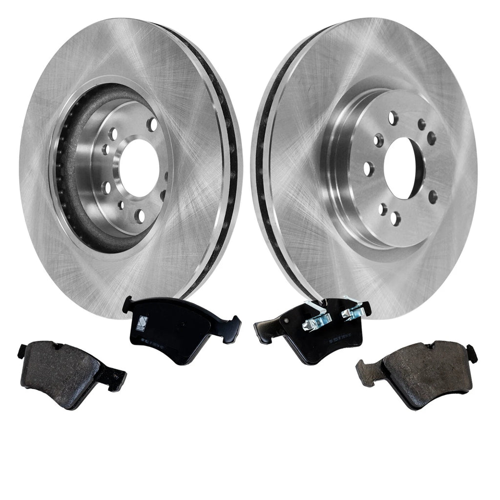 Disc Brake Rotor and Pad Kit for Mercedes Benz GL320 (2007–2008)