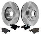 Disc Brake Rotor and Pad Kit for Mercedes Benz GL320 (2007–2008)