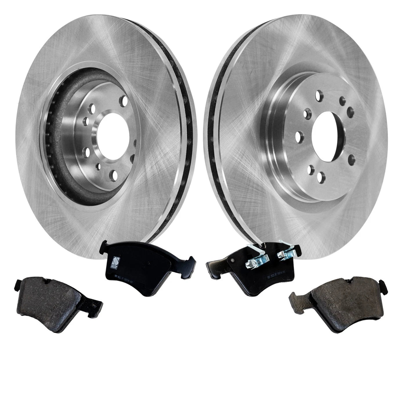 Disc Brake Rotor and Pad Kit for Mercedes Benz GL320 (2007–2008)