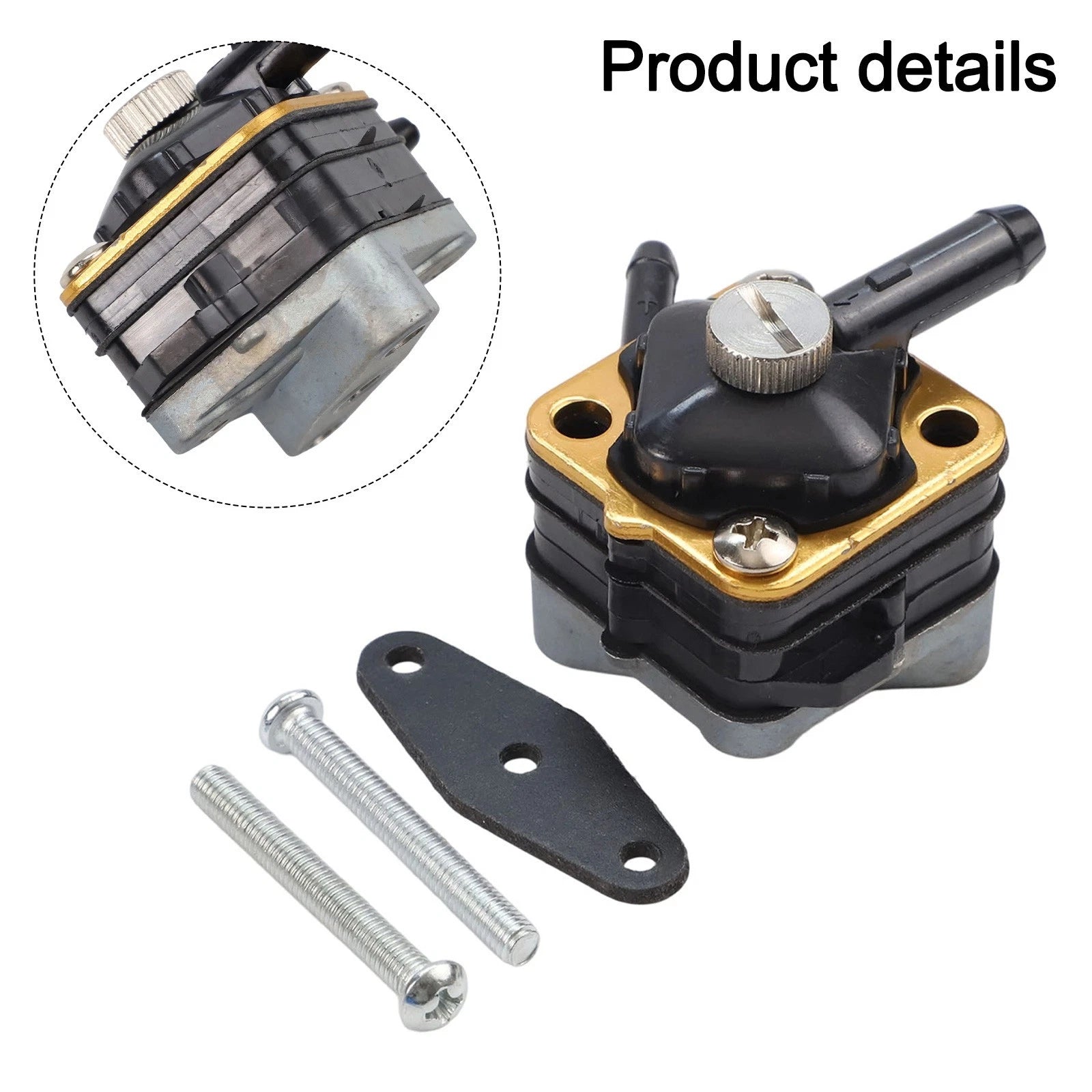 Fuel Pump Assembly for Johnson Evinrude 3-25 HP Outboards (OEM)