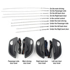 Dual Color LED Ambient Door Light Stripes for BMW 5 Series (2011-2017)