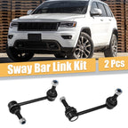 2pcs Front Sway Bar Links Kit for Jeep Grand Cherokee (2011–2015) K750578 K750579