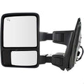 Tow Mirror for Ford F-250 Super Duty (2009–2010) Left Side Power Heated