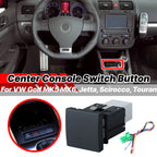 Transmission Gear Box Center Console Switch Button for VW Golf Mk5 Mk6 (2003–2014)