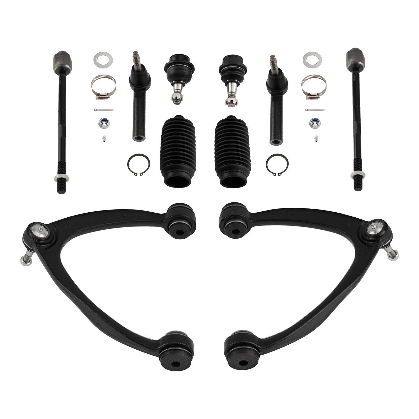 Front Upper Control Arms and Tie Rods for 2007–2013 GMC Sierra Silverado