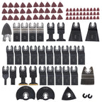 Set of 94 Oscillating Saw Blades for Universal Use