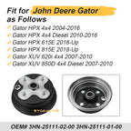 2 Front Wheel Brake Hubs for Yamaha ATV (3HN-25111-02-00, 3HN-25111-01-00)