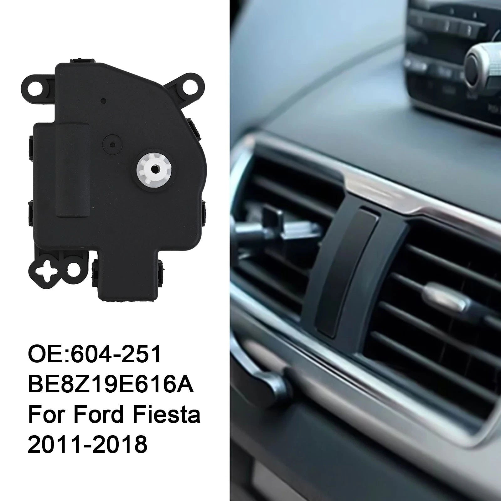 A/C Blend Door Actuator for Ford Fiesta (2011–2018)