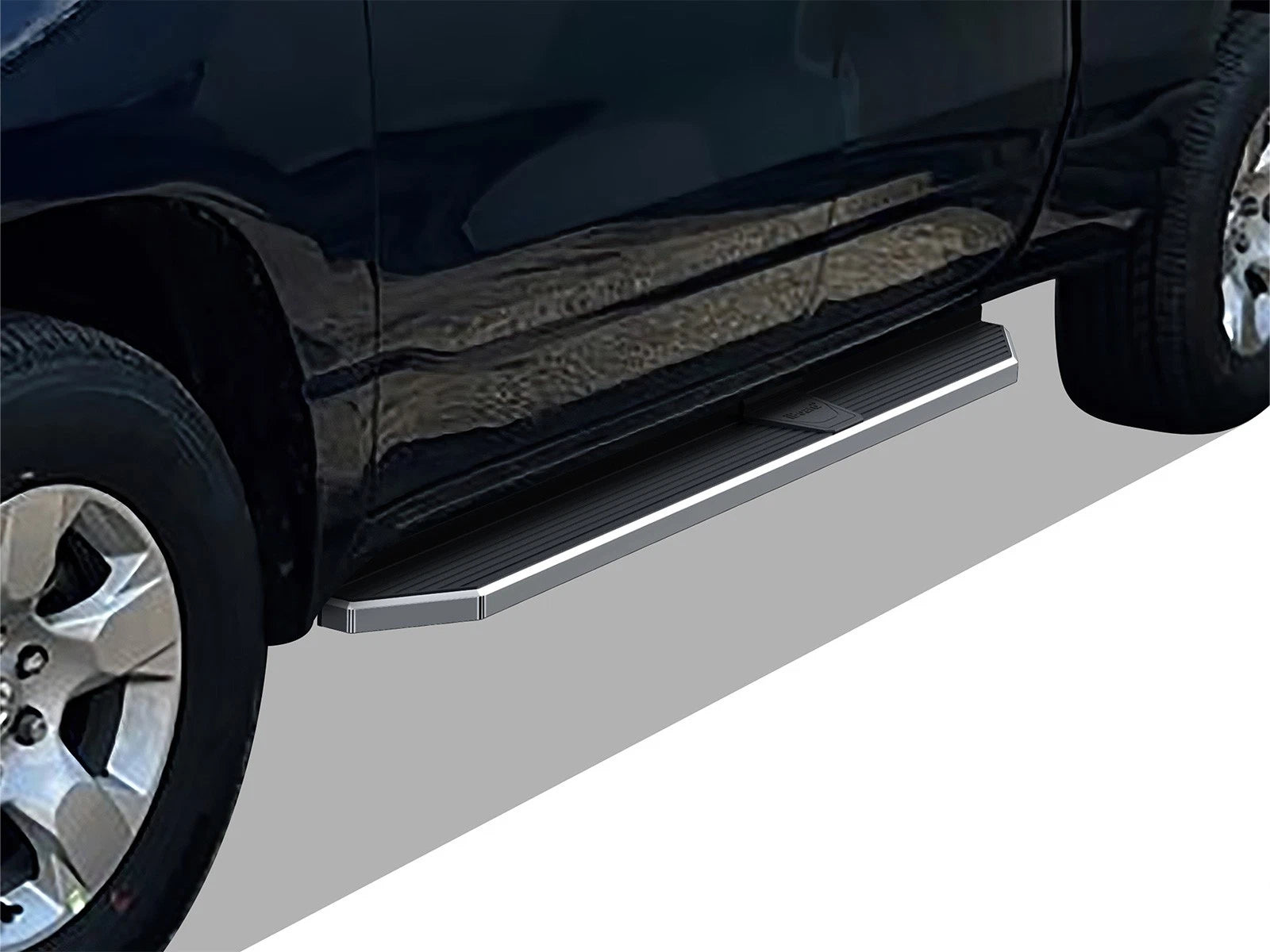 Set of 2 Polished 6" Side Steps for Dodge Ram 1500 (2019–2026)
