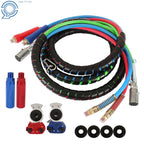 3-in-1 Air Line Hose Assembly for Semi Truck Tractor (15FT)