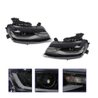 Halogen Projector Headlights w/DRL LED Switchback for Chevy Camaro (2016–2018)