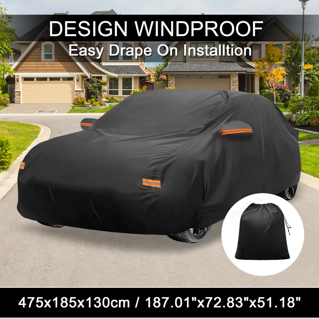 Waterproof 210D-PU Car Cover for Subaru WRX Sedan (2015–2023)