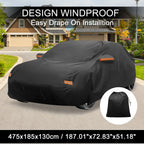 Waterproof 210D-PU Car Cover for Subaru WRX Sedan (2015–2023)