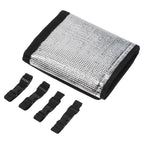 HVAC Copper Pipe Insulation Sleeve Cover 72" x 10" for Weatherproofing