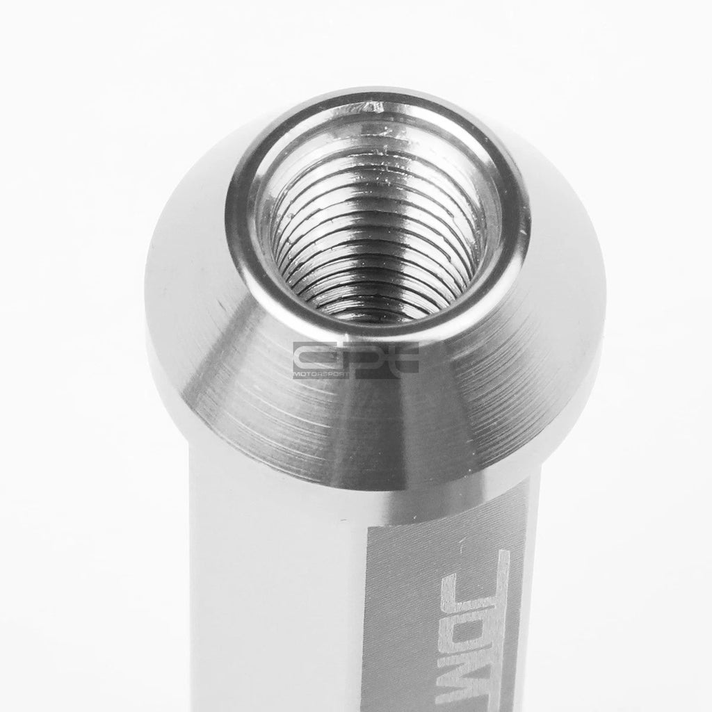 20 PCS Open End M12x1.5 90mm Tall Aluminum Lug Nuts + Adapter for JDM Vehicles