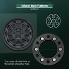 4X 1.5" Wheel Adapters 6x5.5/6x139.7 to 6x135 for Chevrolet GMC