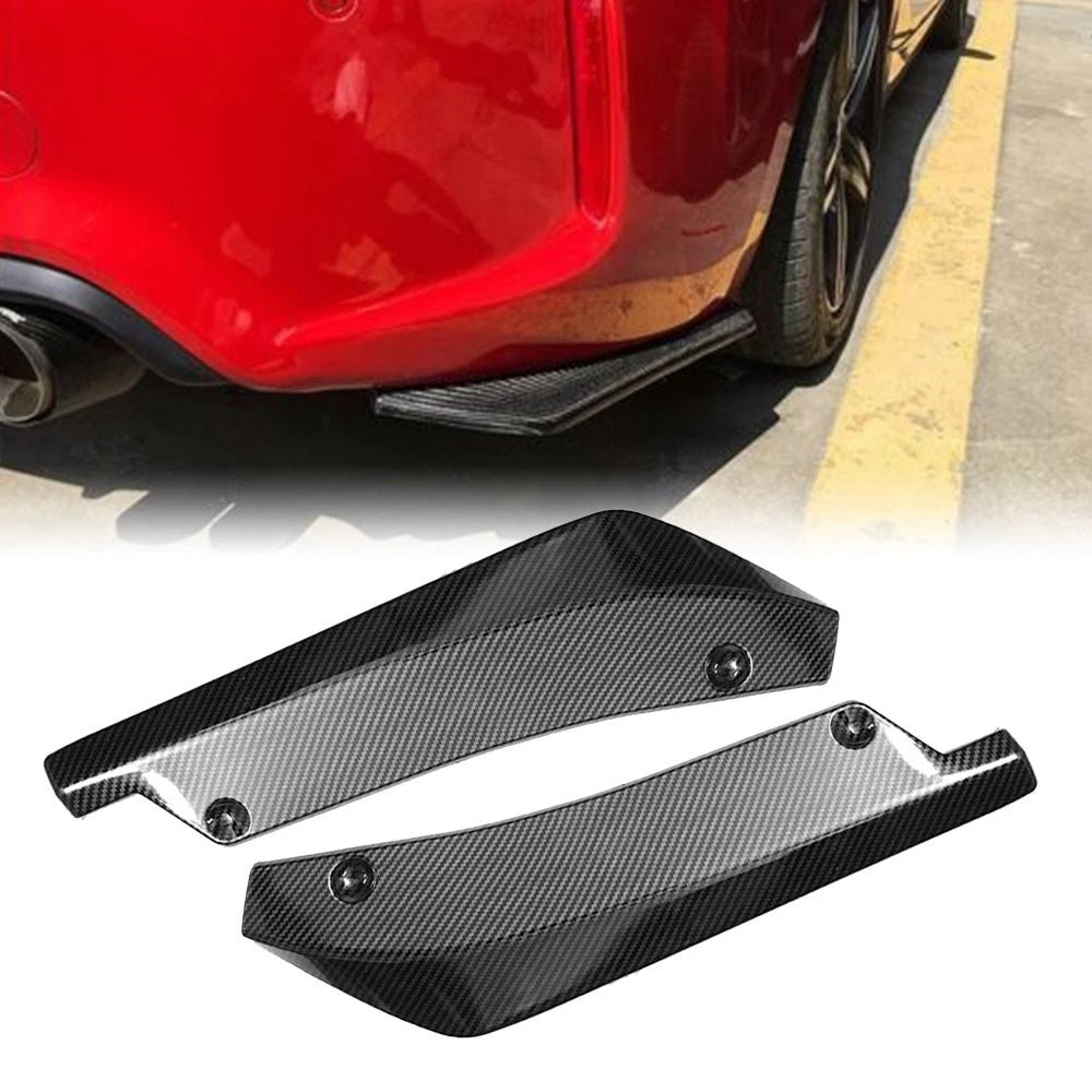 Rear Bumper Lip Diffuser Splitter Canard Spoiler for Ford Mustang