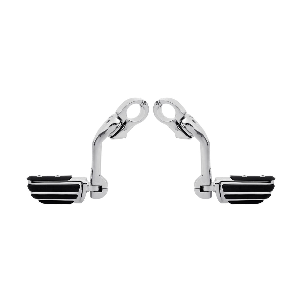 1-1/4" Engine Guard Bar Highway Footpegs for Harley Sportster