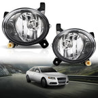 Set of 2 Front Bumper Fog Lights for Audi A4 S4 B8 (2009–2012)