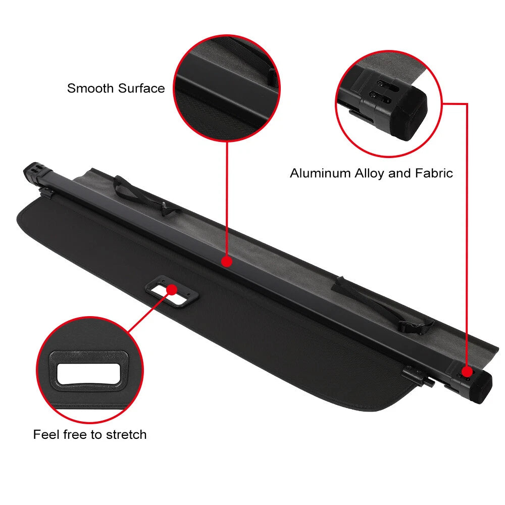 Retractable Rear Cargo Security Trunk Cover for Subaru Outback (2020–2024)