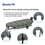 Jon Boat Cover for Eliteshield (600D Marine Grade Polyester)