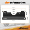 Adjustable Front Plow Mount for Can Am Defender HD5-HD10 (2016–2024) Steel Frame