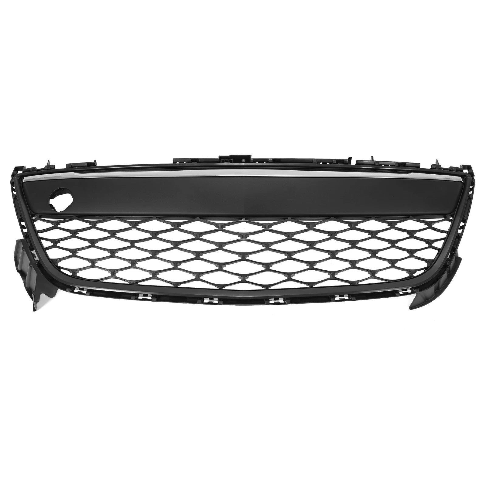 Front Bumper Grille Set for Mazda CX-7 (2010-2012) Black Chrome Molding