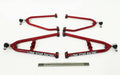 Set of 2 Lonestar LSR DC-4 Long Travel A-Arms +2" Red for Yamaha Raptor 700/YFZ450 (2006–Present)