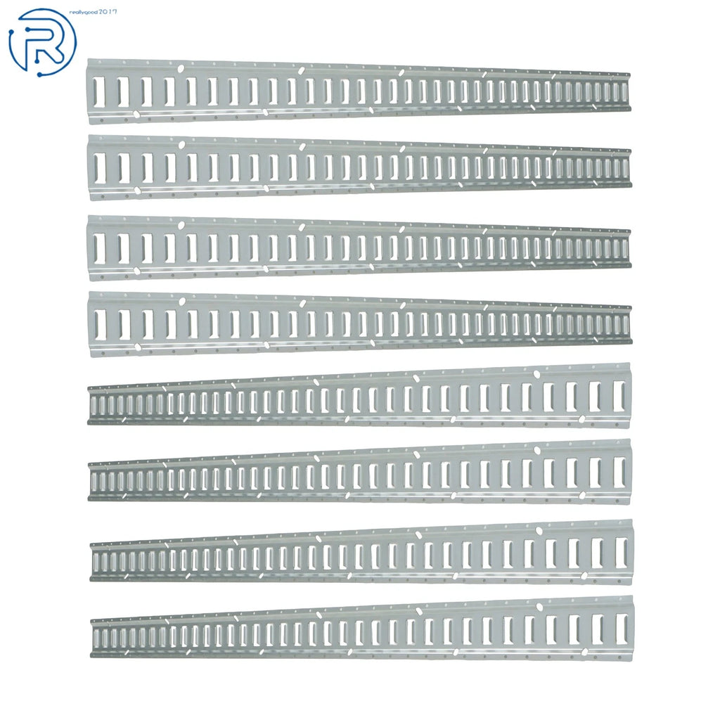 Set of 8 E Track Tie Down Rails for Van Truck (Multi-Purpose)