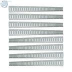 Set of 8 E Track Tie Down Rails for Van Truck (Multi-Purpose)