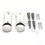 1 Pair Ski Snowboard Wall Mount for Universal Fit (Durable, Rotate, Rubber)