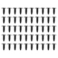 Fastener 50x Black Bumper Fender Clip Accessories for Nissan