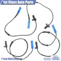 Set of 4 ABS Wheel Speed Sensors for BMW 540i 530i M5 (1999–2003)