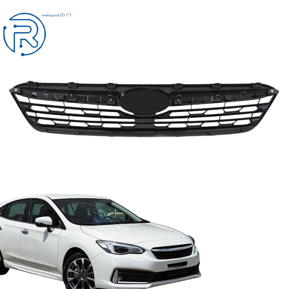 Front Grille Assembly for Subaru Impreza (2020–2023) with Chrome Trim