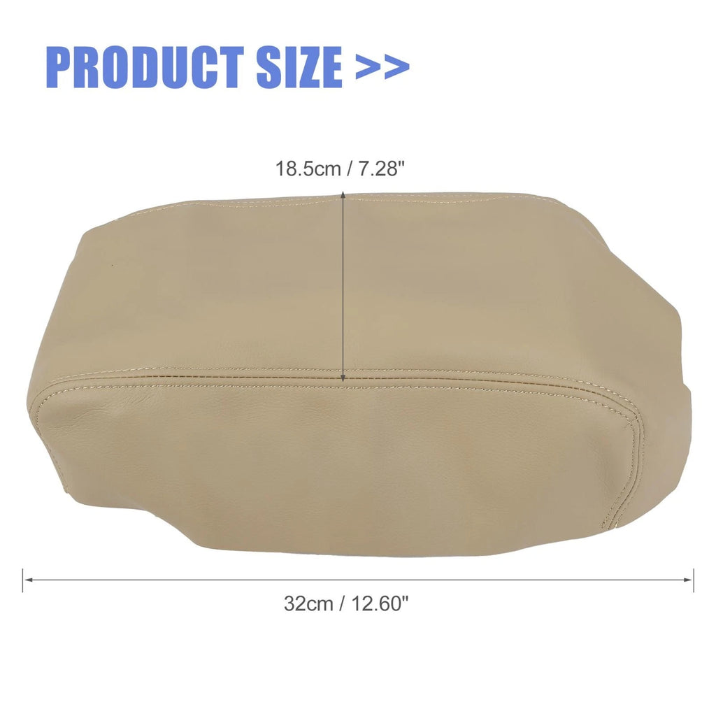 Console Lid Armrest Pad Cover for Nissan Maxima (2009–2014) Beige