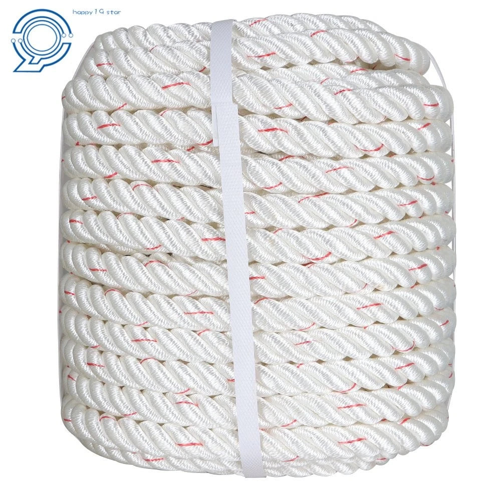 Bull Rope 3/4" × 100' Braided Polyester Rope 2038Lbs for Arborist