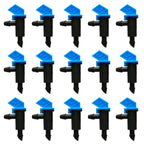 100PCS Drip Flag Emitter Dripper 8L/H for Garden Lawn Irrigation