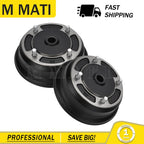 2 Rear Brake Drum Hubs for Kawasaki Mule 2510 3010 4010 KAF950 2002–2013