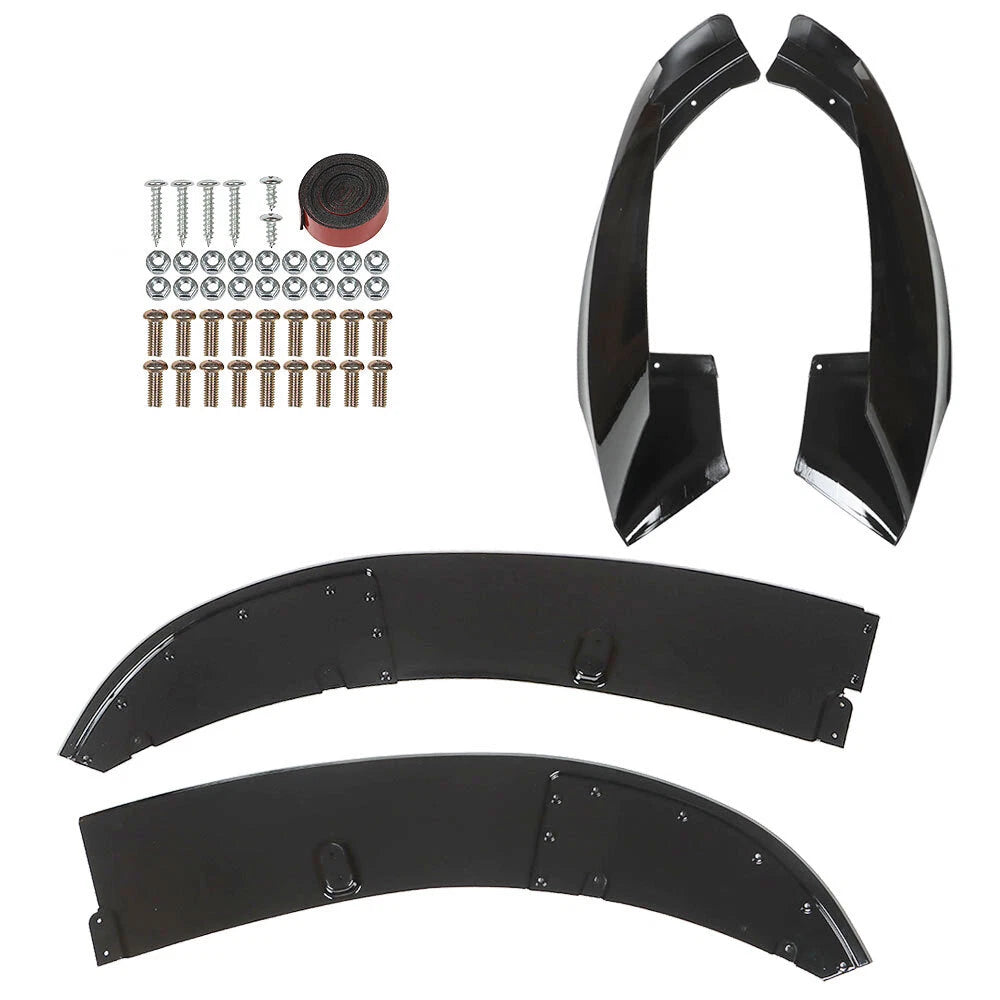 M Sport Gloss Black Front Bumper Lip Spoiler for BMW F32 F33 F36 (2014–2020)